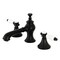 Kingston Brass KC7060BPL Bel-Air 8" Widespread Bathroom Faucet, Matte Black KC7060BPL - alternate 1